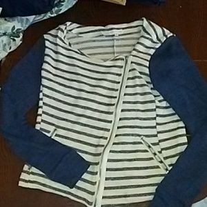 Thyme and Honey motor style sweatshirt